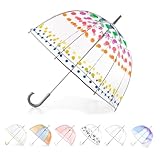totes Signature Clear Bubble Umbrella