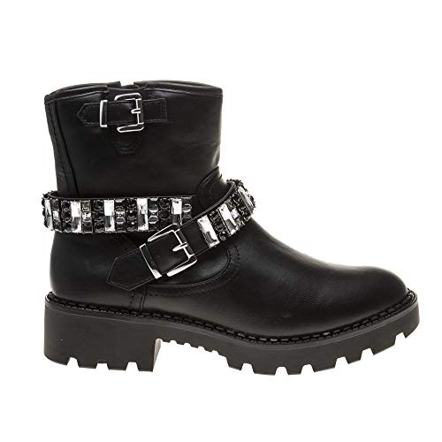 Buffalo Fallon, Stivaletti Donna, Nero (Black