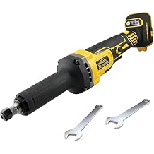 مطحنة قوالب لاسلكية متوافقة مع بطارية Dewalt 20V MAX، مطحنة قوالب دقيقة مقاس 1/4 بوصة بمحرك بدون فرشاة بسرعة 25000 دورة في الدقيقة لطحن وتلميع المعادن والخشب وإزالة الصدأ وإزالة النتوءات بدون بطارية
