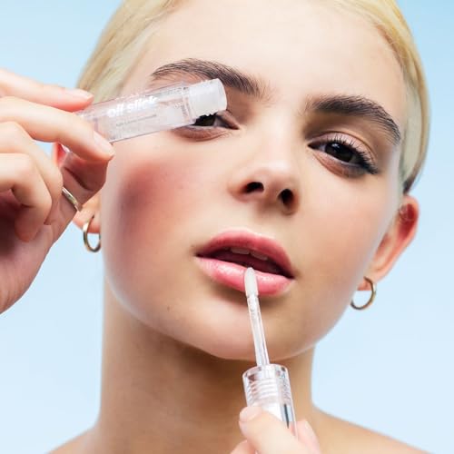 Lottie London Oil Slick in Vanilla Whip, Nourishing & Hydrating Lip Oil Infused with Vitamin E, Vitamin B, Almond Oil and Jojoba Oil, for a Non-sticky & Glossy Finish - Image 4