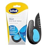 Scholl In-Balance Orthotics Heel and Ankle - Insoles for Heel Pain Relief, 3-in-1 Insoles for Heel Pain Relief - Size Large, UK 9-11, 1 Pair