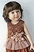 Jusuns Doll wigs JD260 11-12inch 28-30CM Short Smart Culry Synthetic mohair Doll wigs (Medium Brown, 11-12inch)