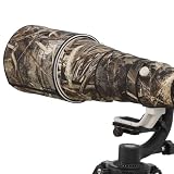 OLEKURT Lens Cover for Nikon Z 400mm F/2.8 TC VR S Camouflage Camera Lens Protection Sleeve (Color #Withered Grass Camouflage - Waterproof) Rain Cover