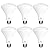 Great Eagle Lighting Corporation LED BR30 Light Bulb, 75W=9.5W, Dimmable 850 Lumens, 3000K Soft White, High CRI 90+, UL Listed (6 Pack)