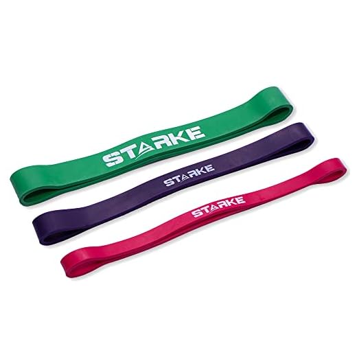 Kit 3 Mini Super Band Starke para treino funcional