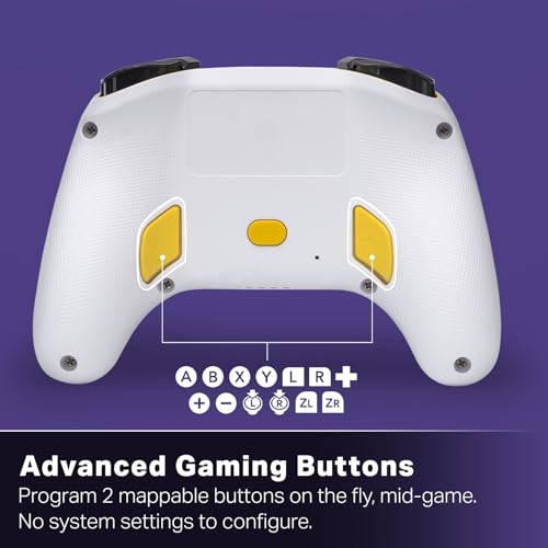 Image of PowerA Advantage Wireless Controller for Nintendo Switch 2 - Mario Kart World, Officially Licensed, Hall Effects, Mappable Buttons, Pro Controller, C Button, Motion Controls