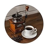 Orologio Da Parete Rotondo Coffee Cup Grinder Personalizzato Decorazione Orologio Da Cucina, Per Cucina, Camera Da Letto, Scuola, 25cm