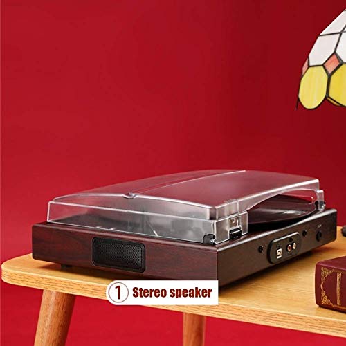 Phonographe LP Portable sans Fil avec Haut-parleurs stéréo intégrés Tourne-Disque à 3 Vitesses avec Haut-parleurs - Les Beatles, Paul McCartney, John Lennon, RIngo Starr, George Harrison Phonographe LP Portable sans Fil avec Haut-parleurs stéréo intégrés Tourne-Disque à 3 Vitesses avec Haut-parleurs – Image 5