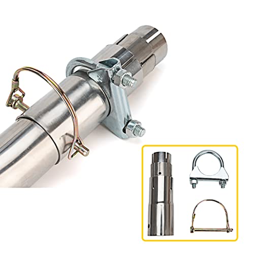 Weileite Genturi Rv Generator Exhaust Venting System Part Black Muffler Pipe Extension Kit Replace 44461 #TOP3