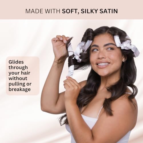 Kitsch 6677 Satin Pillow Rollers - Soft Rollers Softer Than Silk For All Hair Types thumb #8