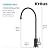 KRAUS Purita™ Single Handle Drinking Water Filter Faucet for Reverse Osmosis or Water Filtration System in Spot-Free Stainless Steel/Matte Black, FF-100SFSMB