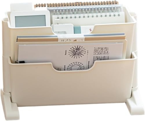 Ladfrol 本棚 本棚 隙間収納 大容量 子ども 2/3段 マガジンラック 文具収納 キャスター付き スリム ワゴン 多機能 デスク整理 テーブルストレージの下 収納 家で オフィス 教室 シンプルでおしゃれ 収納ワゴン (ホワイト,二層車輪がない)