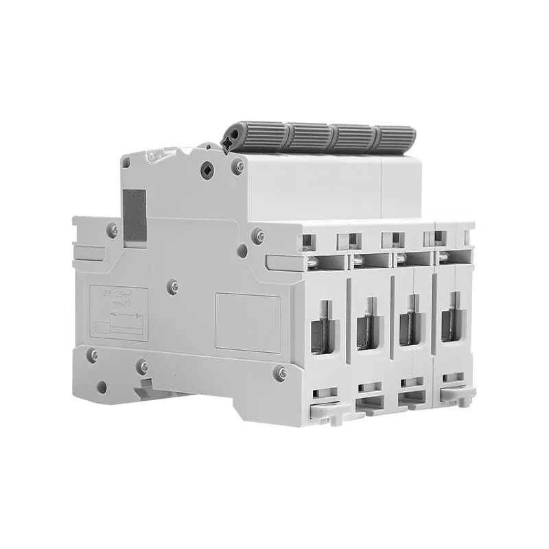 Salvavita Riarmo Automatico Interruttore Automatico MCB 10KA 1P 2P 3P 4P 6A 10A 16A 20A 25A 32A 40A 50A 63A 230V 400V Curva C Differenziale Riarmo Automatico(4 Pole C Curve,6A)