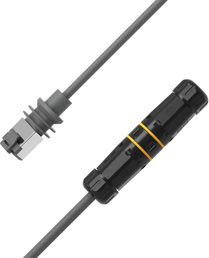 Vue connectique RJ45 IP68