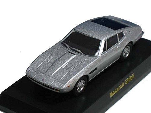 Amazon.co.jp: 京商 1/64 マセラティ ミニカーコレクション ギブリ 銀