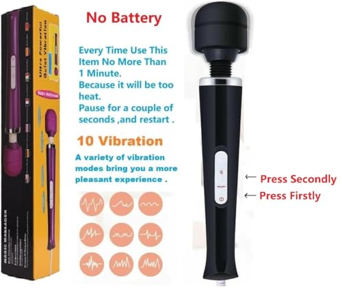 Gajoin PINK Vibrating Massager Powerful Big Electric Back Massager thumb #4