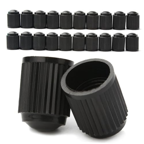 20 Unidades Tapones de Neumático para Bicicleta, Negro miniatura 3