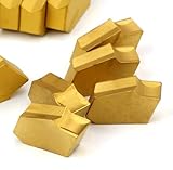 Cut Off Insert, Carbide, TiN, C-6, Gtn-6