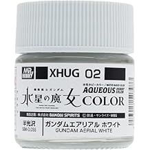 GSI Creos XHUG02 Water-Based Gundam Color Gundam Aerial White 0.3 fl oz 10 ml Model Paint