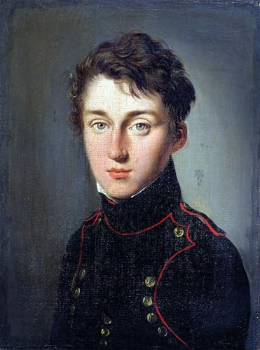 Impresión de arte en lienzo Nicolas Leonard Sadi Carnot decoración elegante 60x90cm
