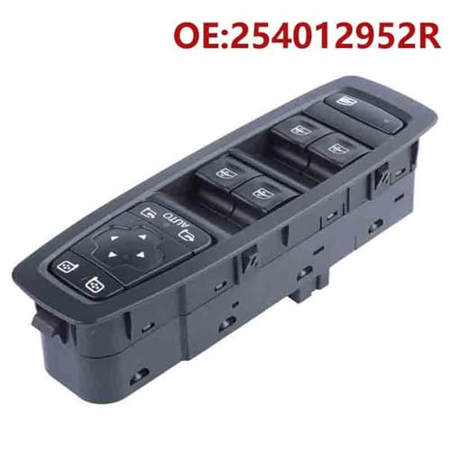 Bouton de vitre électrique 254012952R pour commande principale de lève-vitre - 2