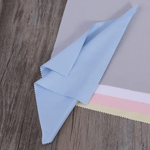 GLEAVI Pano De Limpeza De Microfibra Com 100 Pacotes - (4 X 4) Lenços Multicoloridos Para Óculos E L