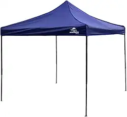 Guepardo, Gazebo Articulado 3x3m em Ferro com Poliéster, para Eventos e Áreas Externas, Pagoda, Azul