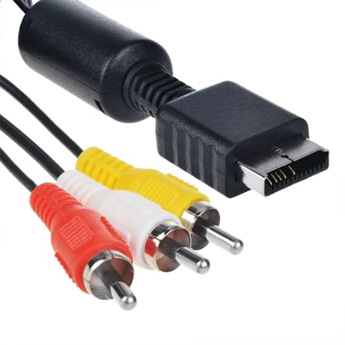 6ft Audio Video AV TV Cable Cord to RCA Compatible with PlayStation PS/PS2/PS3 System