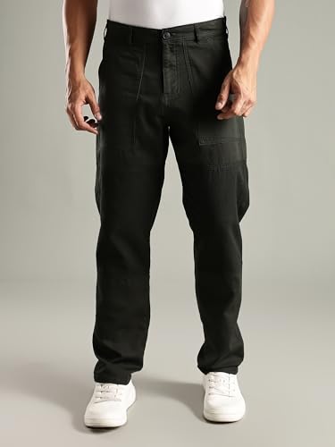 Image of Thomas Scott Men's Relaxed Fit Cotton Chino Trousers