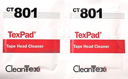 Texpad Tape Head Cleaner Pads, Carton of 250 Pads (CT801Z)