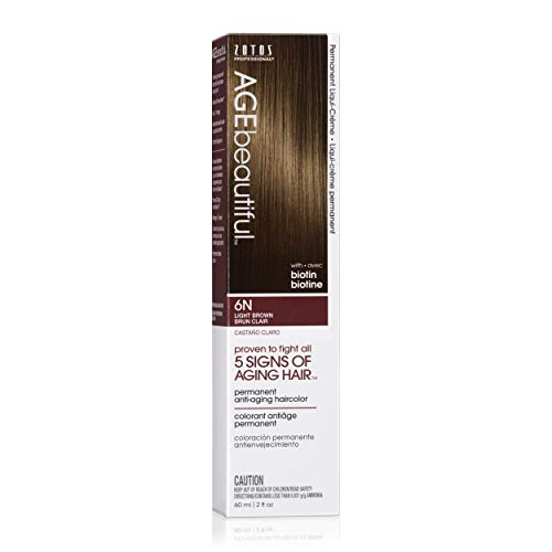 Agebeautiful Liqui-Creme 6N Light Brown, 2-Ounce