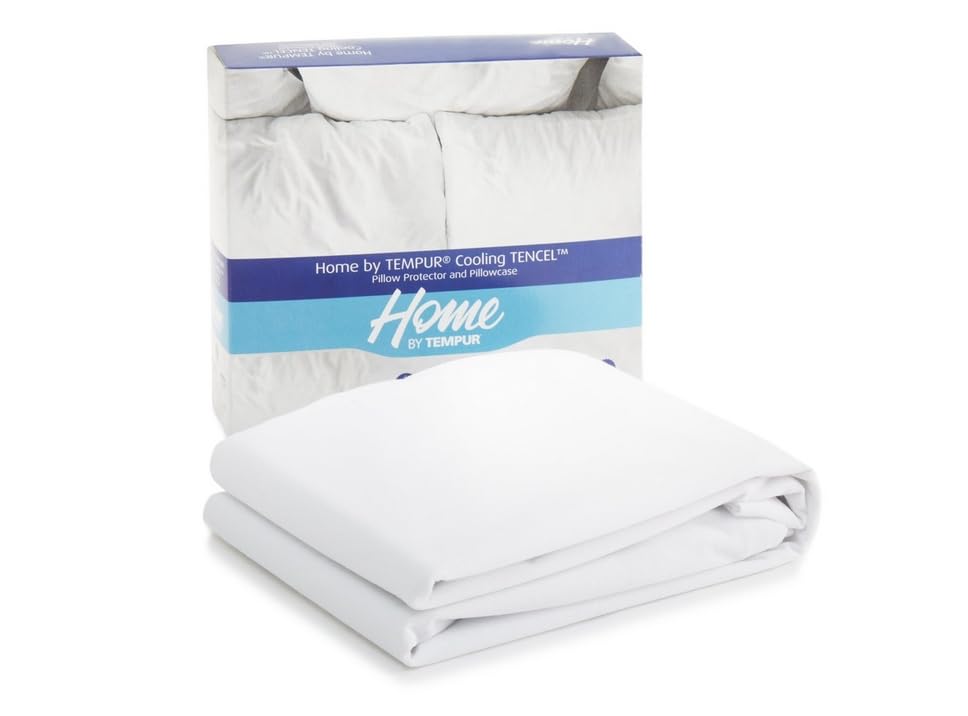 Protège-oreiller TEMPUR anti-tache et humidité housse lavable literie
