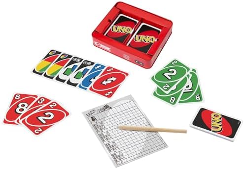 Mattel Games Sevilen UNO Deluxe kart oyunu, ailelerin favorisi ​, K0888 - Görsel 3