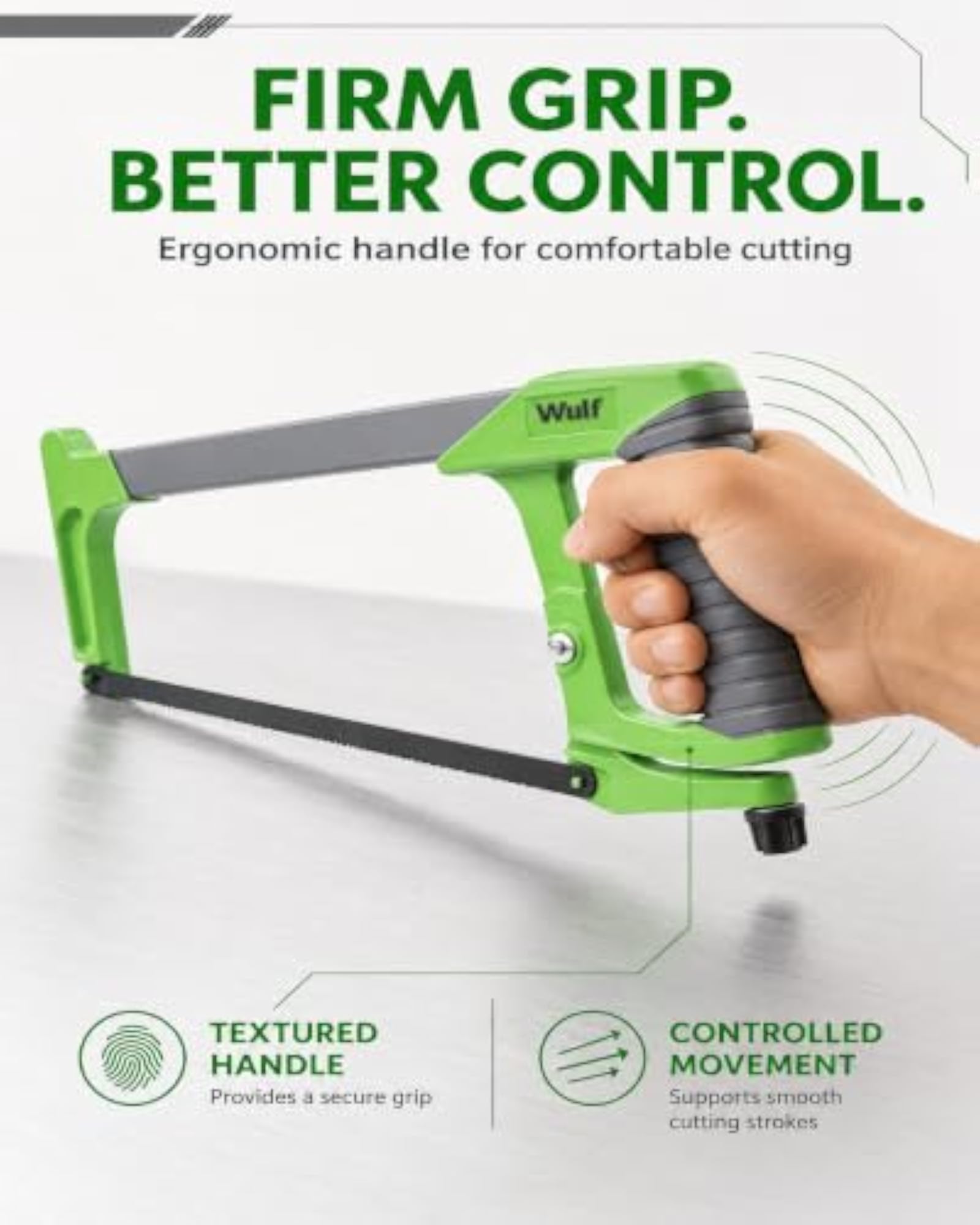 12 Inch Adjustable Hacksaw Frame Heavy Duty Steel