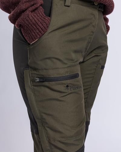 Pinewood Damen Caribou TC-Damen Hose - Wanderhose Damen - Outdoorhose Damen - passgenaue, umweltfreundliche und robuste Trekkinghose Damen mit 4-Wege-Stretch und schnelltrocknendem Material