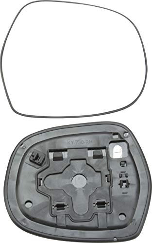 Verre rétroviseur chauffant TAROS Trade 57 haute précision pour visibilité hivernale optimale
