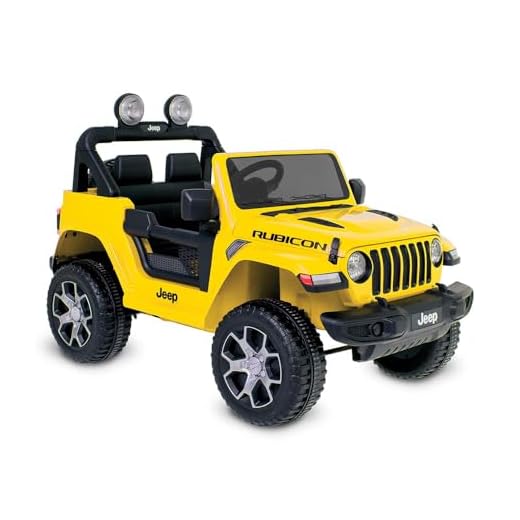 Jeep Wrangler (Amarelo) R/C Eletrico 12V, Bandeirante, Amarelo