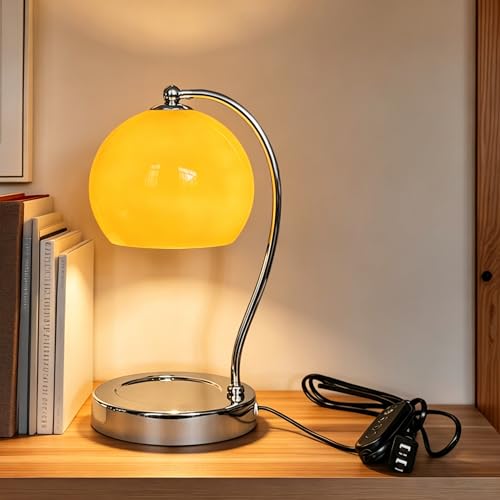 Chauffe-Bougie Électrique en Verre pour une Ambiance Cocooning au Salon