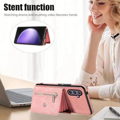 Coque pour Samsung S23 FE ajustement précis et découpes parfaites or rose - 3