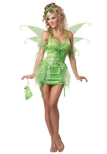 California Costumes - Disfraz de Tinkerbell hada Campanita para mujer Talla M