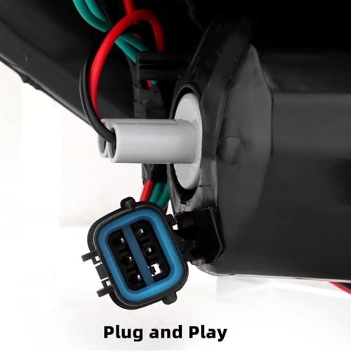 Luces traseras de coche repuesto de señal de giro y antiniebla para Mitsubishi L200 4