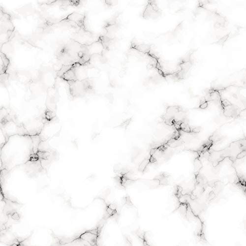 Papel de Parede Adesivo Mármore Carrara Branco Sala Quarto Hall