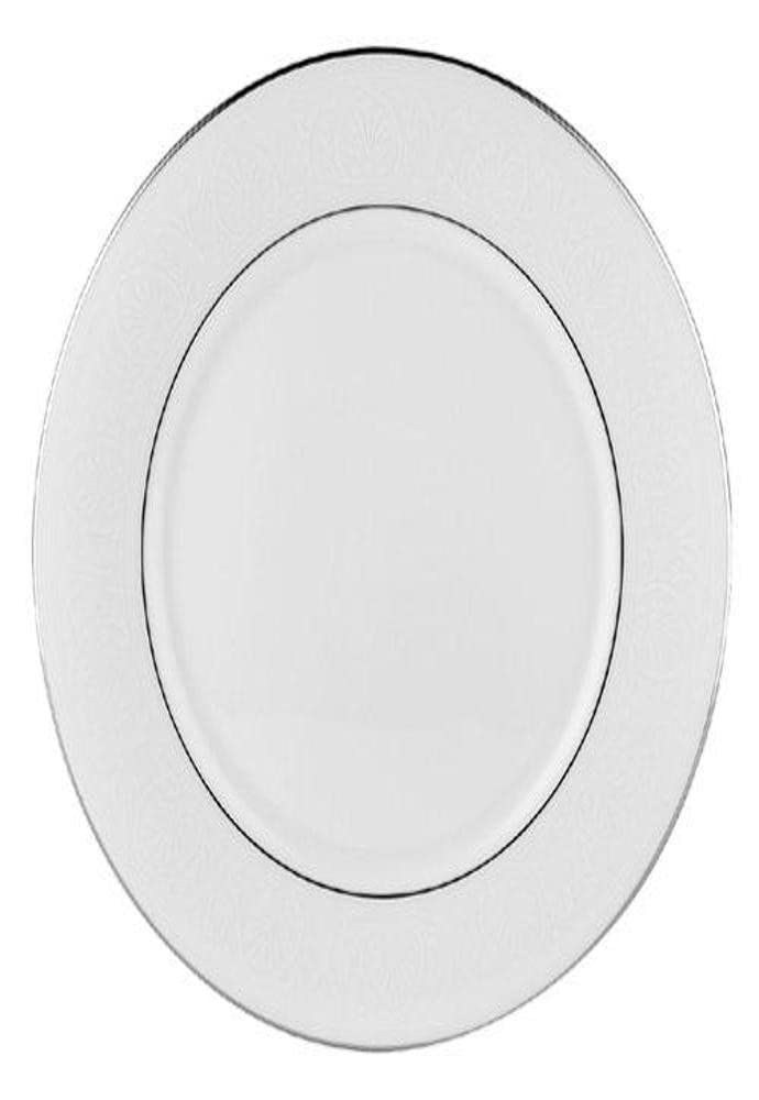 Pearlescence Platinum Accent Luncheon Plate by Lenox | Replacements, Ltd