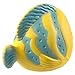CaaOcho Pure Natural Rubber Bath Toy - La The Butterfly Fish Baby Toy - Hole Free Bath Toys, BPA Free Bath Toys for Infants, Without Holes Sealed Natural Rubber Baby Toy