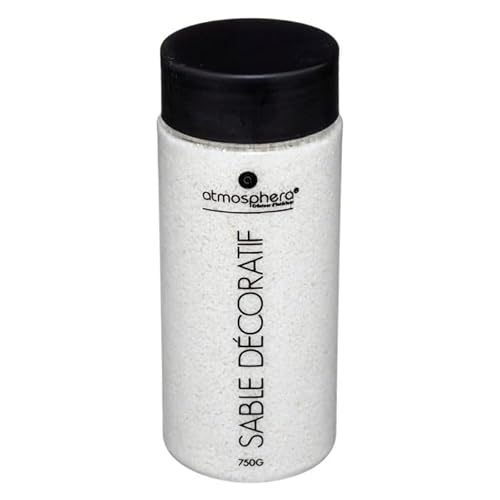 Paris Prix Atmosphera Créateur d'intérieur - Sable Déco Tube 750g Blanc