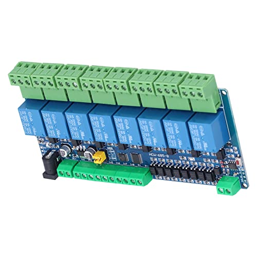Contrôleur de commutateur de relais 8 canaux 12V Marhynchus avec isolation et LED
