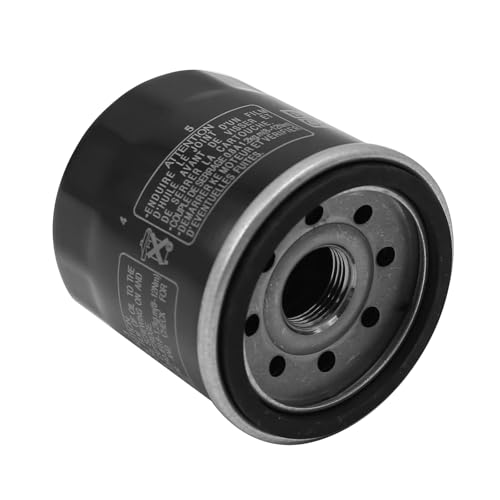 Image of Saihisday Oil Filter 5GH-13440-60-00 5GH-13440-61-00 Compatible with YAMAHA Motorcycle(Black)