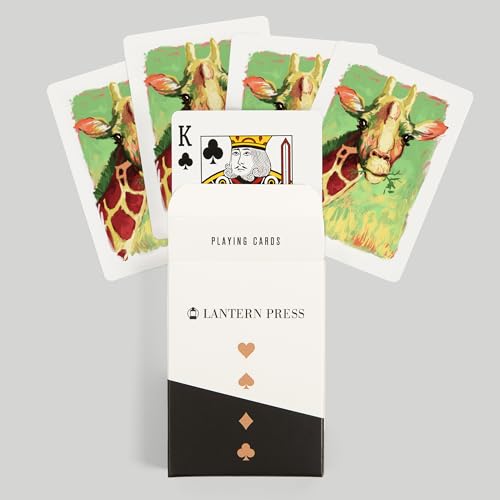 Baraja de Poker con 52 Cartas y Diseño Jirafa miniatura 6