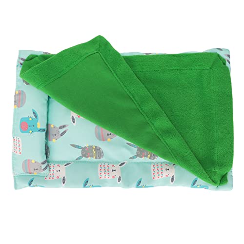 ADMYTHGB Cama para Reptiles, ideal para Dragones barbudos, de franela transpirable con relleno de espuma, compatible con lagartos, Geckos y leopardos.