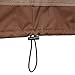 Duck Covers Ultimate Waterproof 74 Inch Square Patio Table with Chairs Cover, Outdoor Table Cover